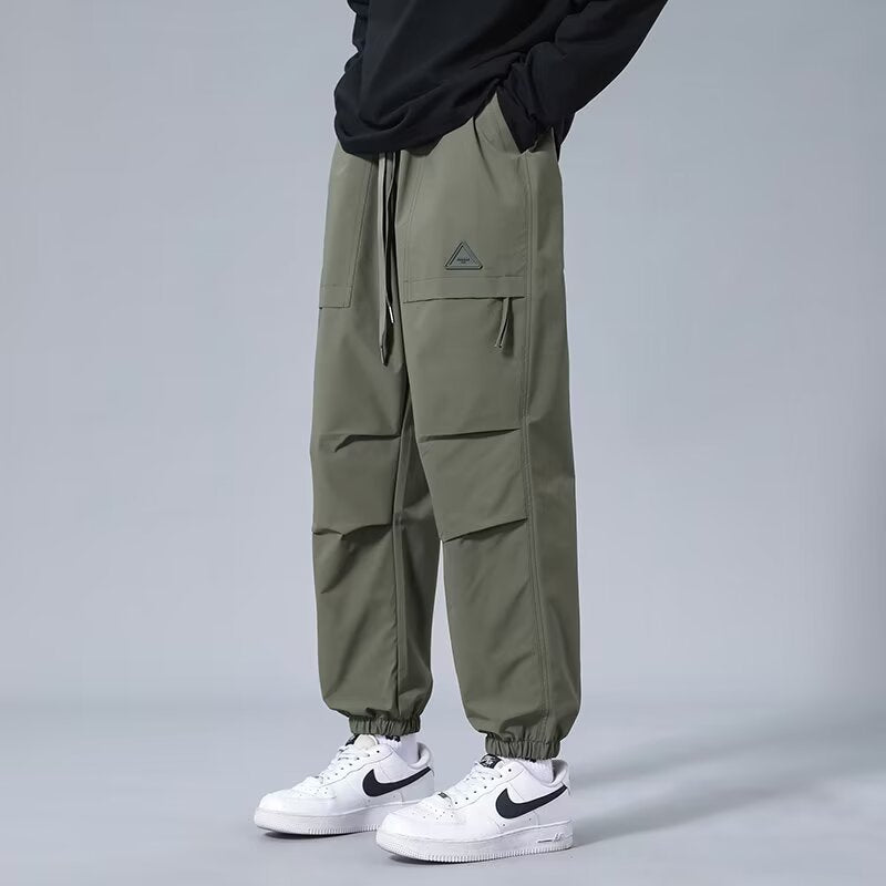 Men's Casual Baggy Straight comfortable Trousers