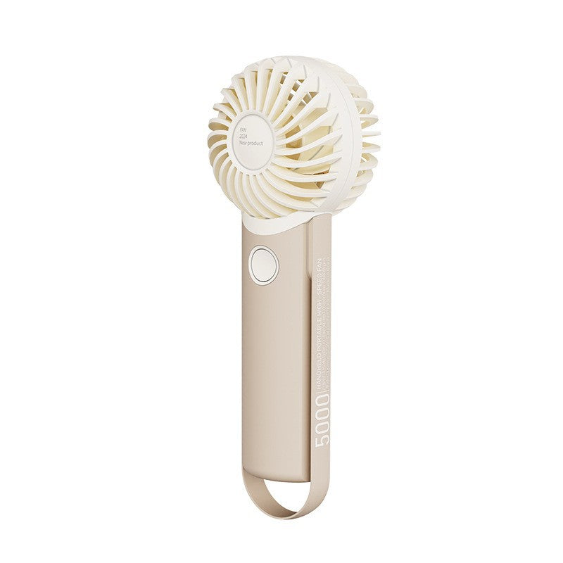New High Speed Hand Held Fan Cooler Portable Air Conditioner Portable Fan Rechargeable Mini Air Conditioner